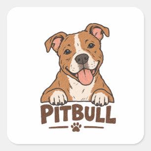 Autocollant Mois de sensibilisation aux Pitbull Oc
