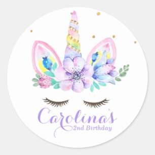 Autocollant monochrome aquarelle