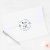 Autocollant monogramme Mariage juif (Enveloppe)