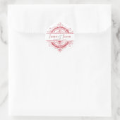 Autocollant monogramme personnalisable (Sac)