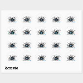 Autocollant monstrueux (Feuille)