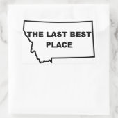 Autocollant Montana Dernier Best Place (Sac)