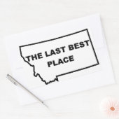 Autocollant Montana Dernier Best Place (Enveloppe)