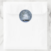 Autocollant Moonlight Skateboard (Sac)