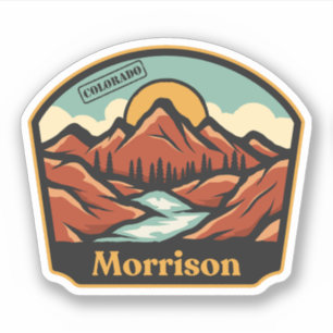 Autocollant Morrison, Colorado