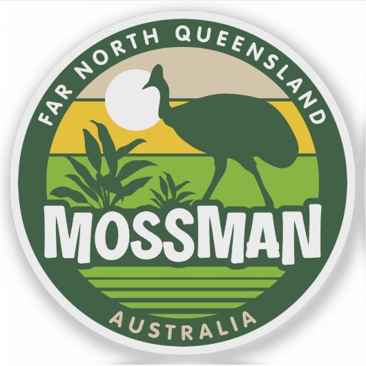 Autocollant Mossman, Queensland Australie (Devant)