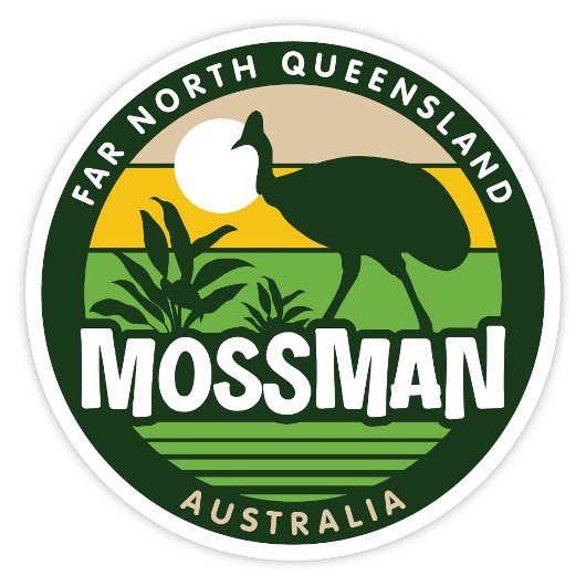 Autocollant Mossman, Queensland Australie