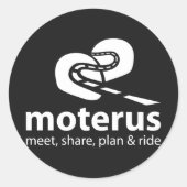 Autocollant Moterus Dark (Devant)