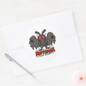 Autocollant Mothman Point Pleasant WV Cryptide (Enveloppe)