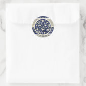 Autocollant motif chinois (Sac)