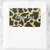 Autocollant Motif de vache (Sac)