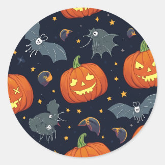 autocollant motif halloween