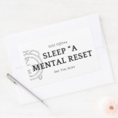 Autocollant Motivationnel Sommeil Une Réinitialisa (Enveloppe)