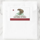 Autocollant moto California Bear Cruiser (Sac)