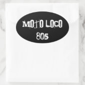 Autocollant Moto Loco "805" (Sac)