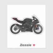 Autocollant Motorcycle Yamaha R1 (Feuille)