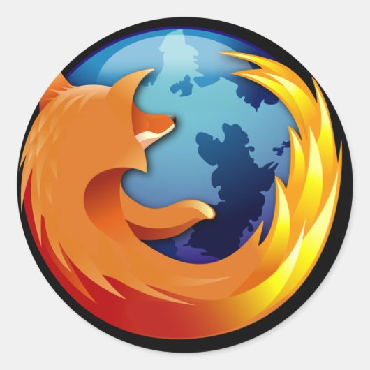 Autocollant Mozilla (Devant)
