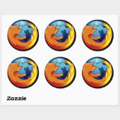 Autocollant Mozilla (Feuille)