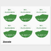 Autocollant Mt. Audubon (Feuille)