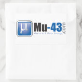 Autocollant Mu-43 (Sac)