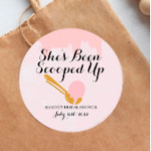 Autocollant multi-usage pour Baby Shower au thème 