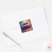 Autocollant multicouleur élégant (Enveloppe)