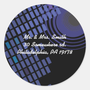 Autocollant musical de réponse de bat mitzvah de