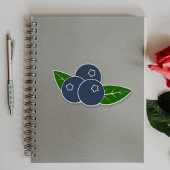 Autocollant Myrtille Sticker Vinyle Découpé