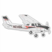 Autocollant N614BG (Devant)