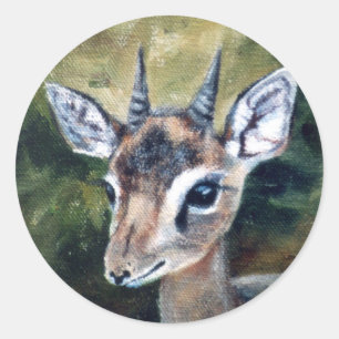 Autocollant nain d'antilope de Dikdik
