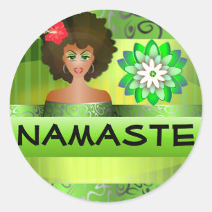 autocollant Namaste