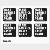 Autocollant Nasty America, 3 x 3 (Feuille)
