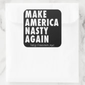 Autocollant Nasty America, 3 x 3 (Sac)