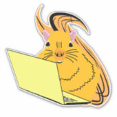 Autocollant Naughty Squirrel #2 (Devant)