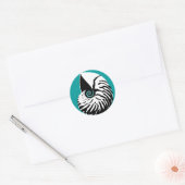Autocollant Nautilus (Enveloppe)