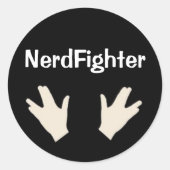 Autocollant NerdFighter - DFTBA (Devant)