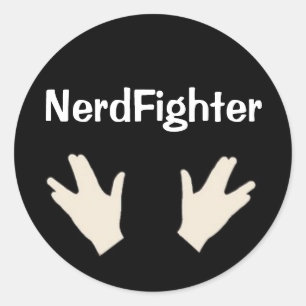 Autocollant NerdFighter - DFTBA