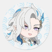 Autocollant Neuvillette Genshin Impact (Devant)