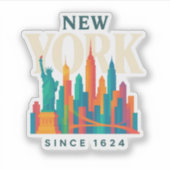 Autocollant New York (Devant)