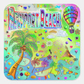 Autocollant Newport Beach Timeless Melody (Devant)