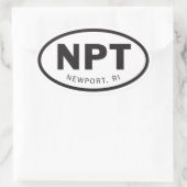 Autocollant Newport, Rhode Island (Sac)