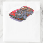 autocollant nissan 300zx (Sac)