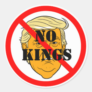 Autocollant No Kings