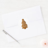 Autocollant Noël Alien 4 (Enveloppe)