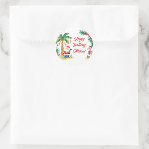 Autocollant Noël en juillet