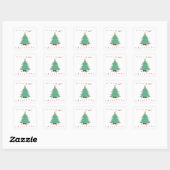 Autocollant Noël Kawaii (Feuille)