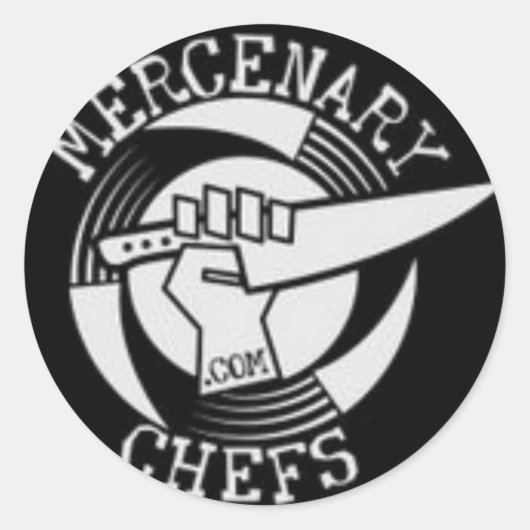 autocollant noir et blanc (Devant)