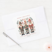 Autocollant noires de Noël (Enveloppe)