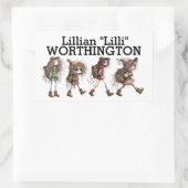 Autocollant NOM (Sac)