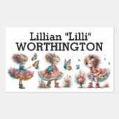 Autocollant NOM (Devant)